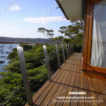 Cable Railing/Balustrade for Your Balcony/Stair